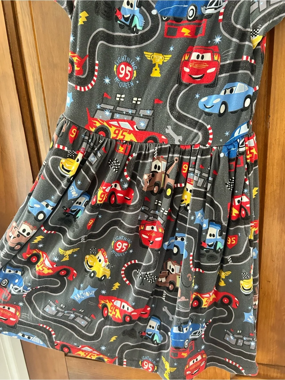 Little Sleepies Girls Pixar Cars Twirl Dress — Size 5